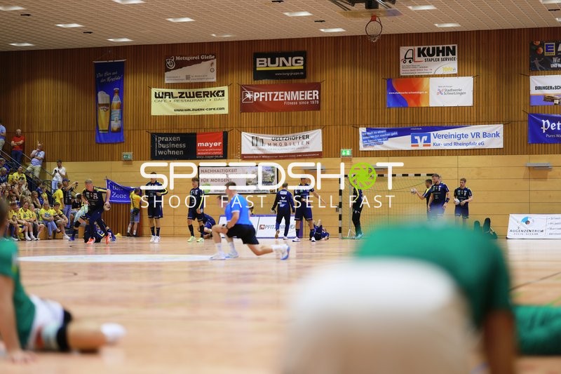 Spieler in der Halle