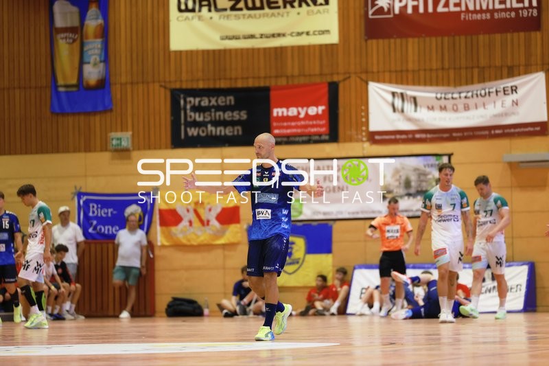 Spieler in der Halle