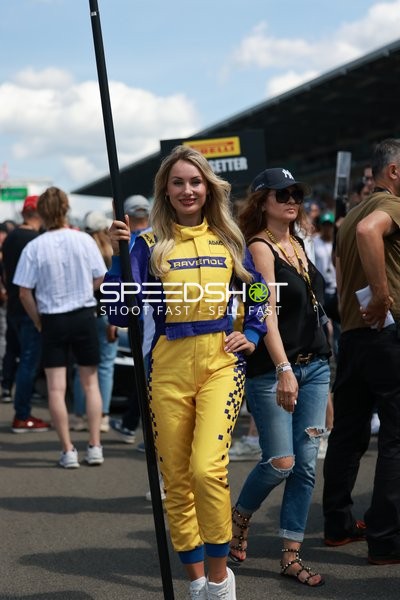 Grid Girl am Nürburgring