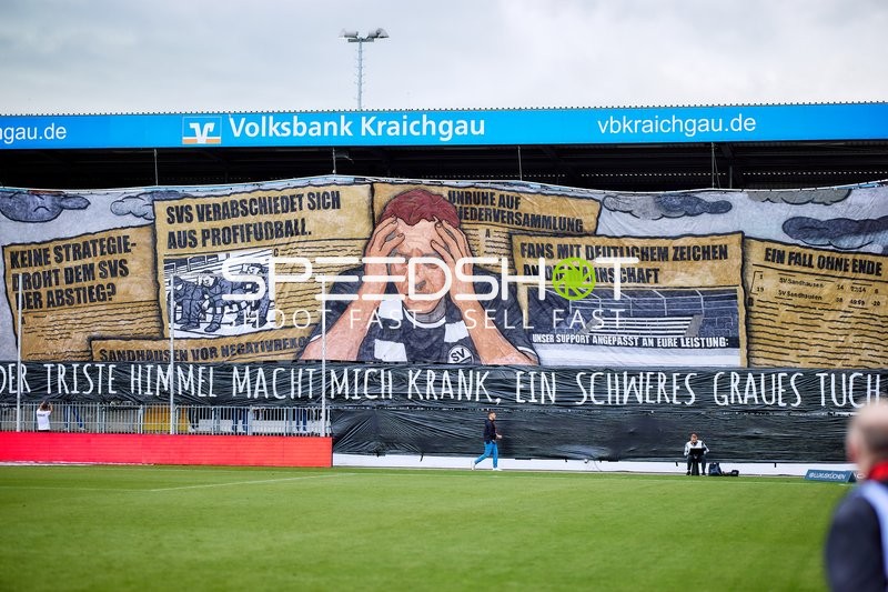 Stadionansicht mit Choreografie