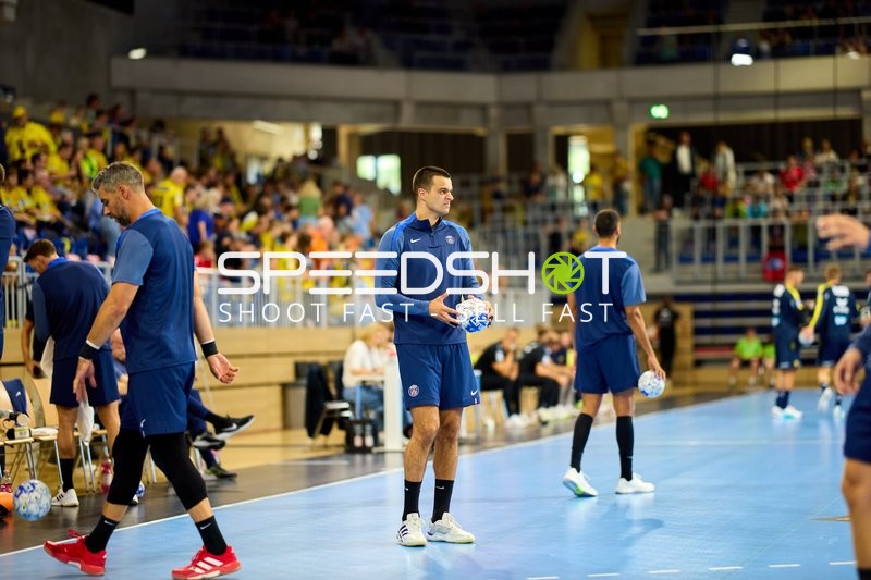 Spieler in der Halle