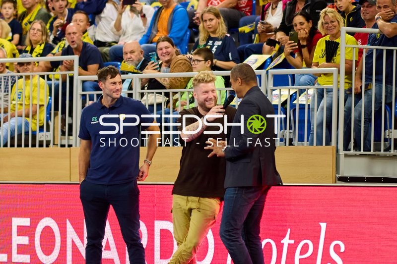 Moderation vor Publikum