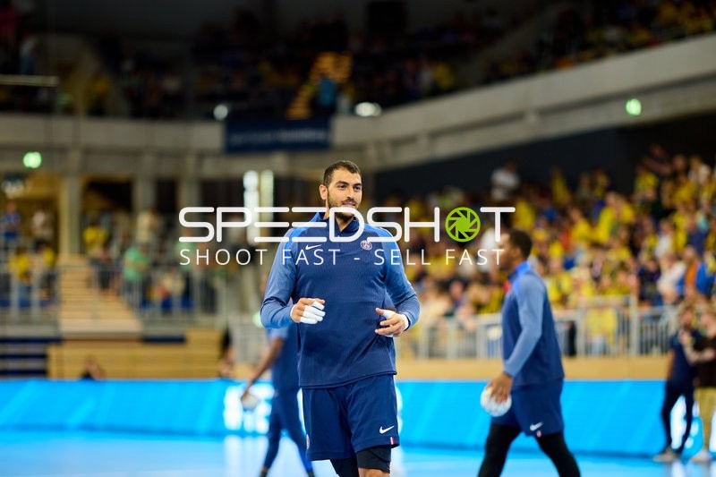 Spieler in der Halle