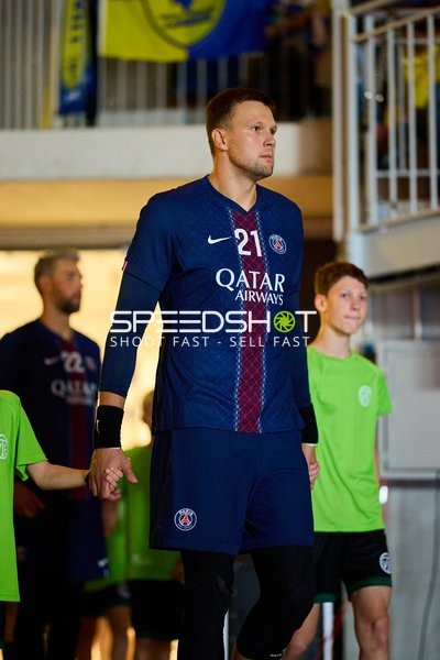 Spieler in der Halle