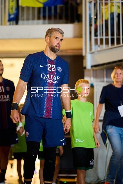 Spieler in der Halle