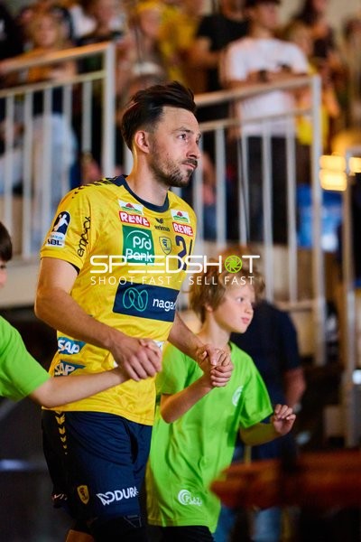 Spieler in der Halle