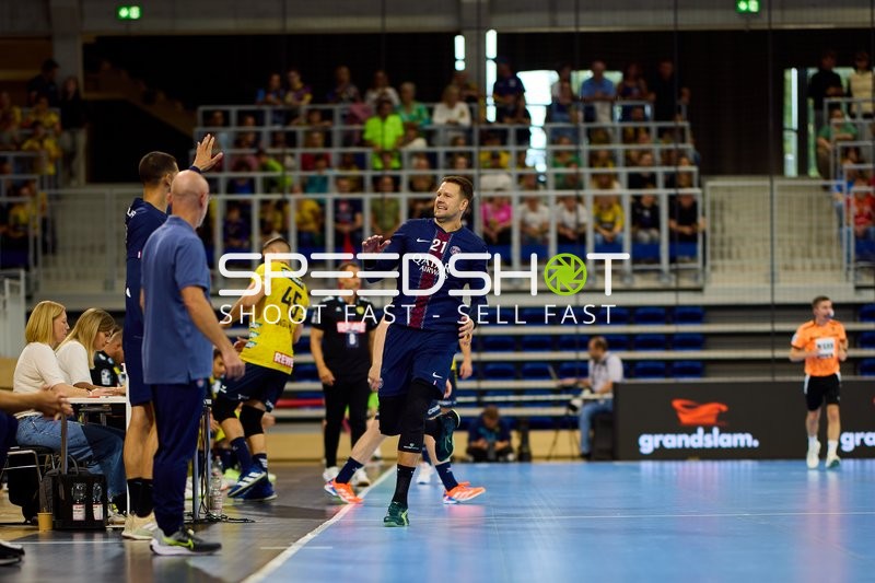 Handball-Testspiel in Halle