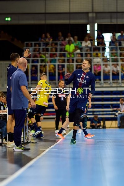 Handball Testspiel Szene