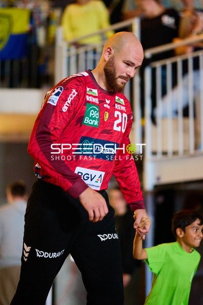 Torwart in der Halle