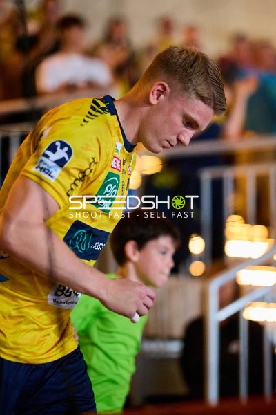 Spieler in der Halle