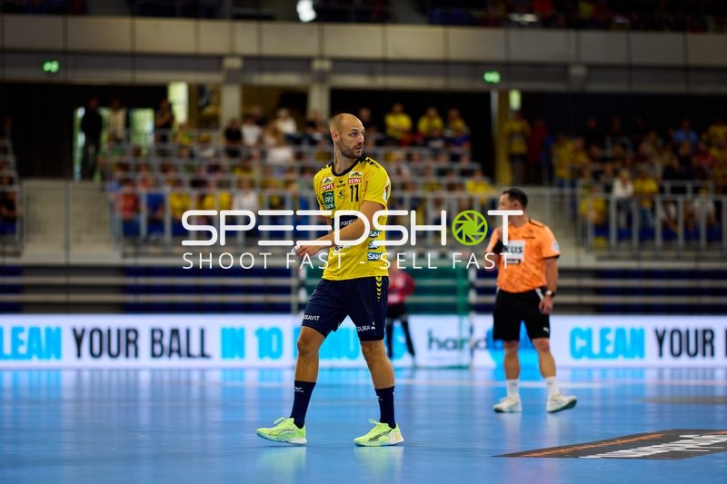 Spieler auf dem Spielfeld