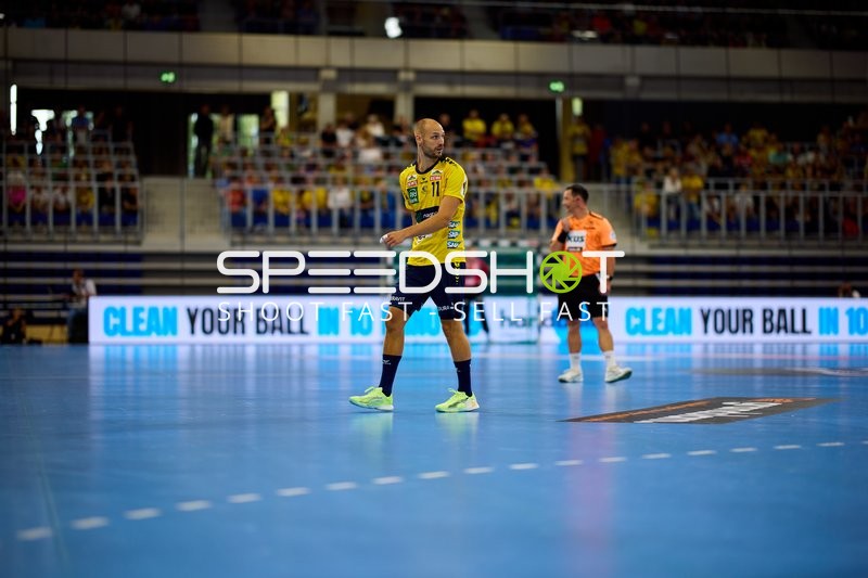 Spieler auf dem Spielfeld