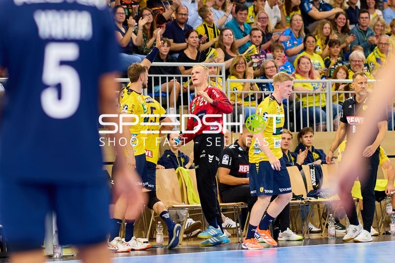 Spieler in der Halle