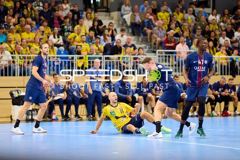Handballspiel in Heidelberg