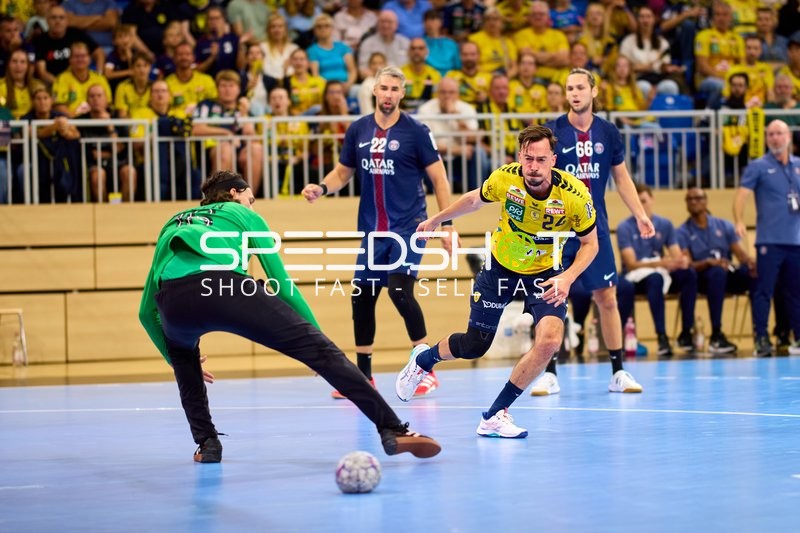 Patrick Groetzki wirft aufs Tor