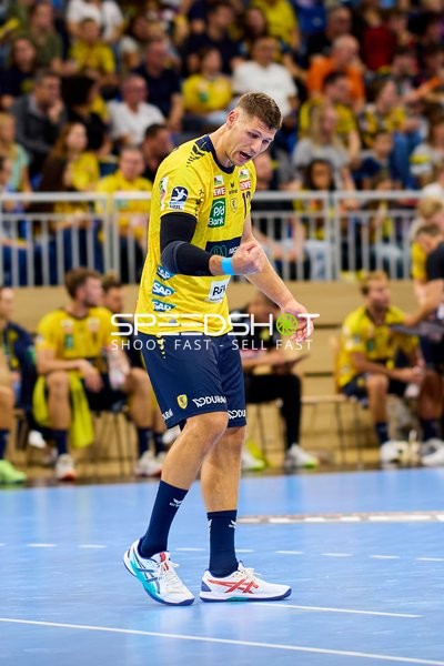 Spieler in der Halle