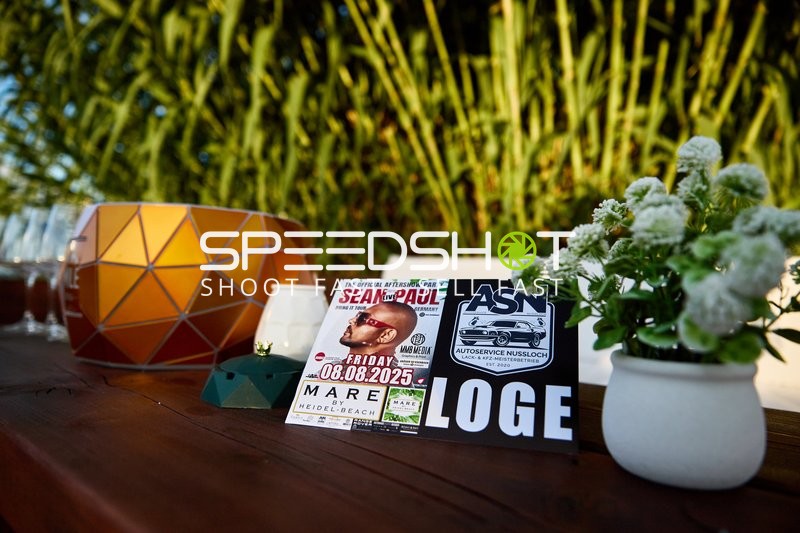 Aftershow Party Sean Paul im Heidelbeach