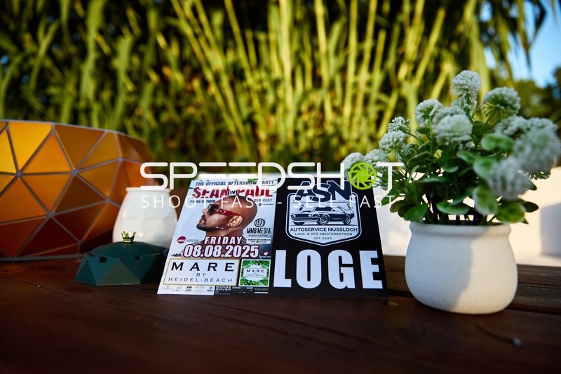 Aftershow Party Sean Paul im Heidelbeach