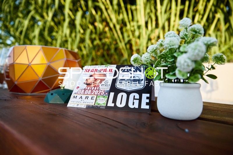 Aftershow Party Sean Paul im Heidelbeach