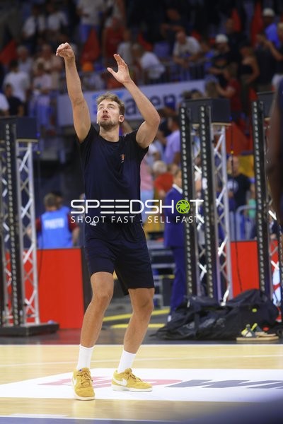 Spieler auf dem Court