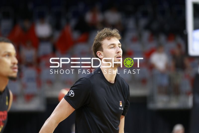 Spieler auf dem Court