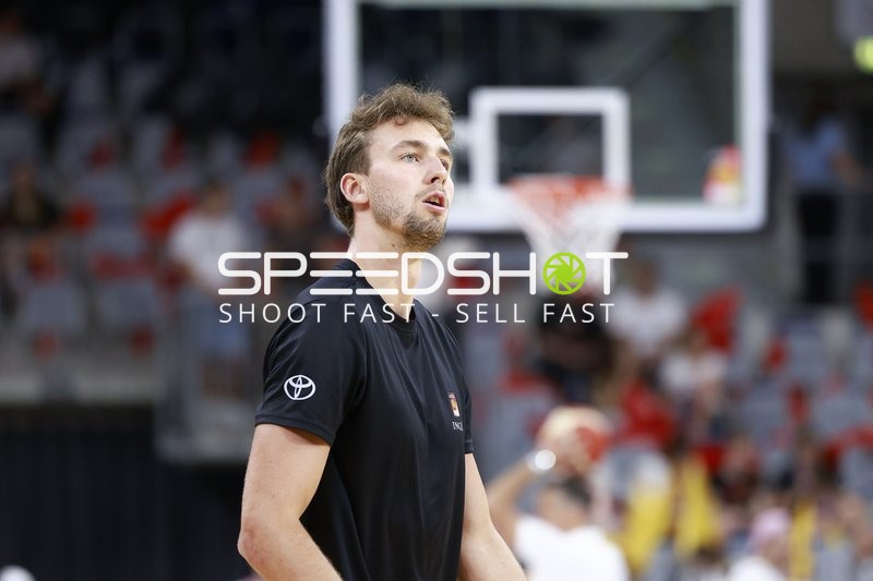 Spieler auf dem Court