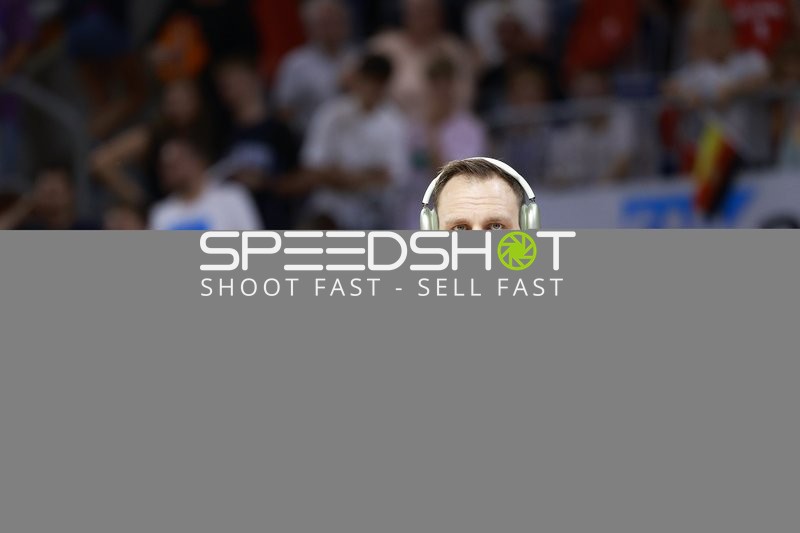 Basketballspieler auf Court