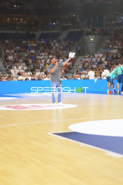 Offizielle Person auf Court