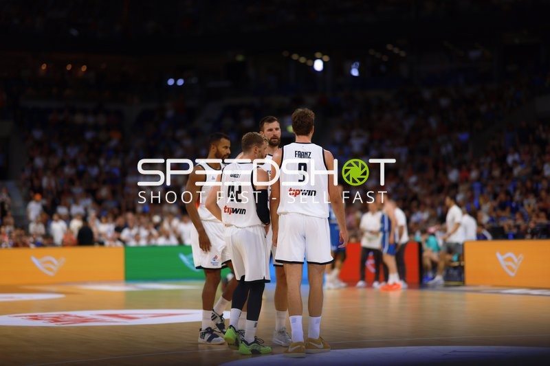 Huddle auf dem Court