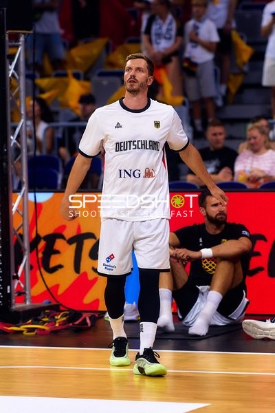 Andreas Obst (42; Deutschland) auf dem Court