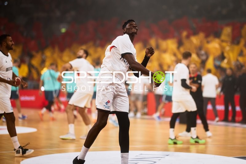 Teams beim Aufwärmen