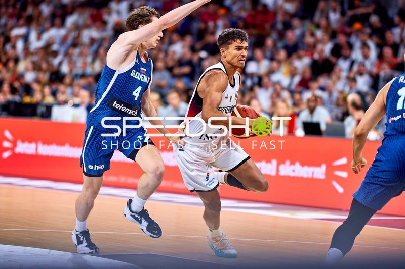 Duell Tristan da Silva (5; Deutschland) gegen Mark Padjen (4; Slowenien)