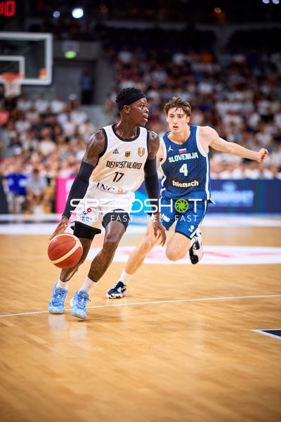 Duell  gegen Mark Padjen (4; Slowenien)