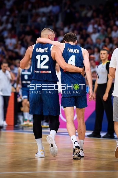 Rok Radović (12; Slowenien) und Mark Padjen (4; Slowenien) gemeinsam