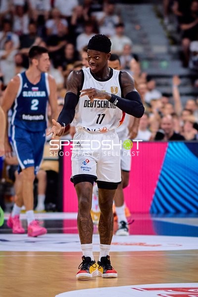 Spieler auf dem Court