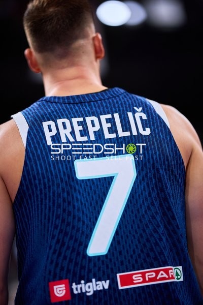 Klemen Prepelič (7; Slowenien) auf dem Court