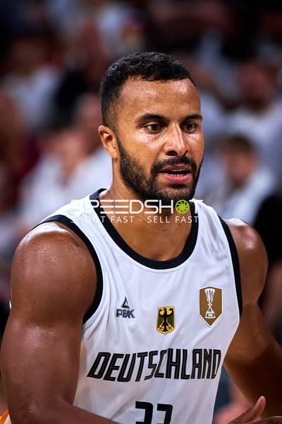 Johannes Thiemann (32; Deutschland) auf dem Court