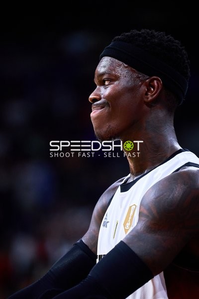 Spieler auf dem Court