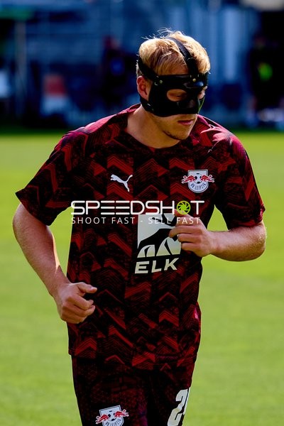 RB Leipzig Spieler in Aktion