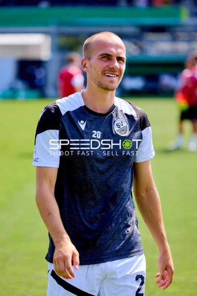 Aufwärmen vor dem Spiel