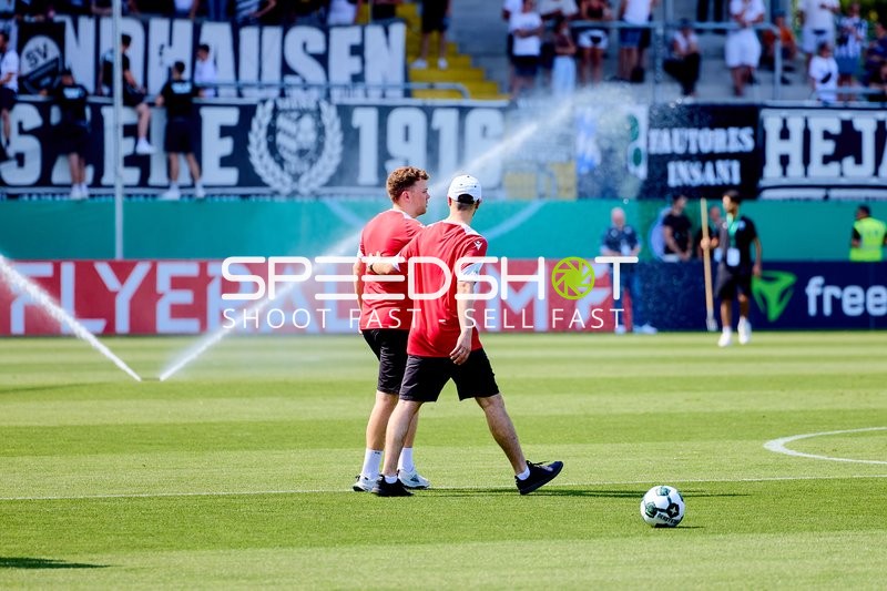 Teamaktivität vor dem Spiel