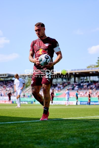 Ball-Aktion auf dem Feld