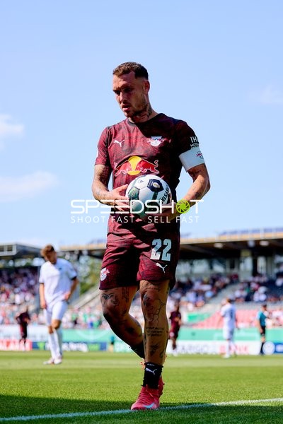 Ball-Aktion auf dem Feld