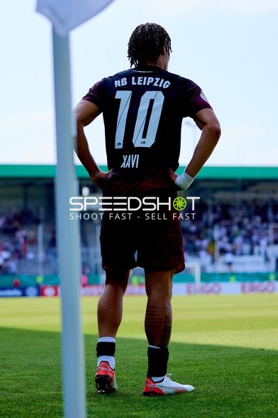 Ball-Aktion auf dem Feld