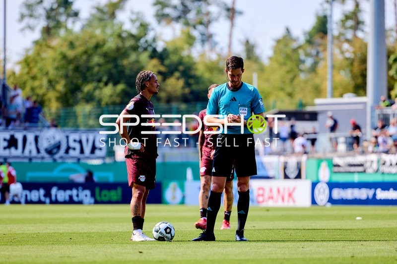 Fussball I Herren I Saison 2025-2026 I DFB Pokal I Erste Runde I SV Sandhausen – RB Leipzig I 16.08.2025