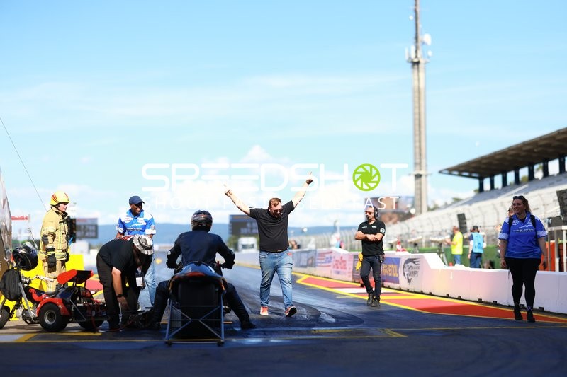 Drag Racing Vorbereitung am Hockenheimring