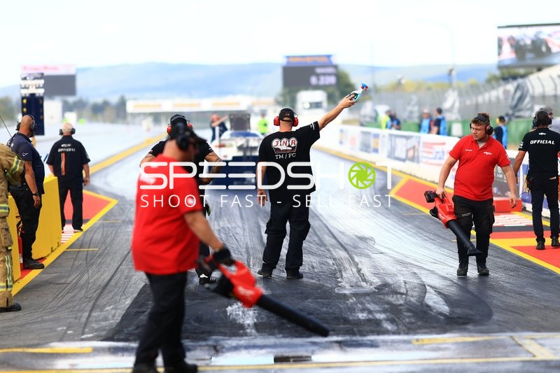 Vorbereitung an der Startlinie