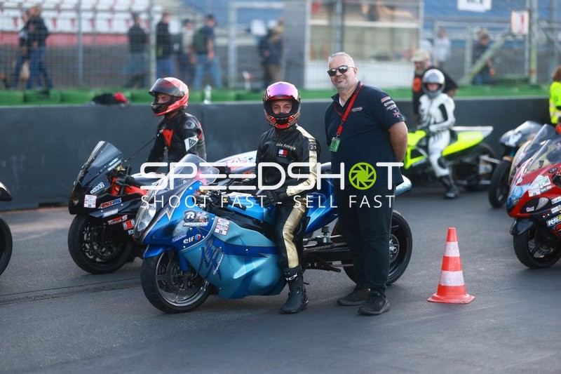 Motorrad Drag Racing am Hockenheimring
