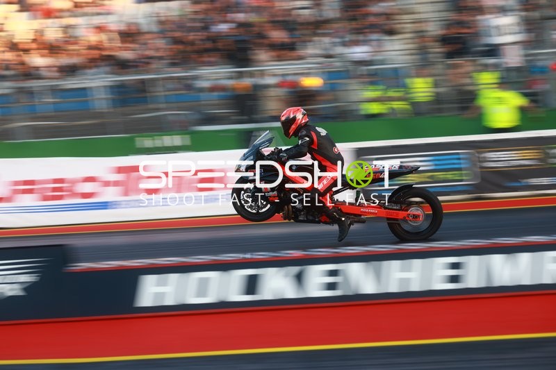 Motorrad Drag Racing am Hockenheimring