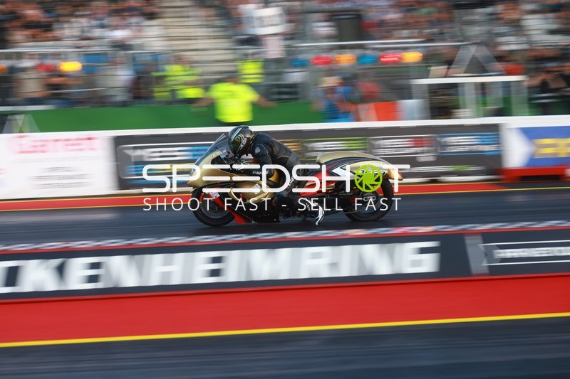 Motorrad Drag Racing am Hockenheimring
